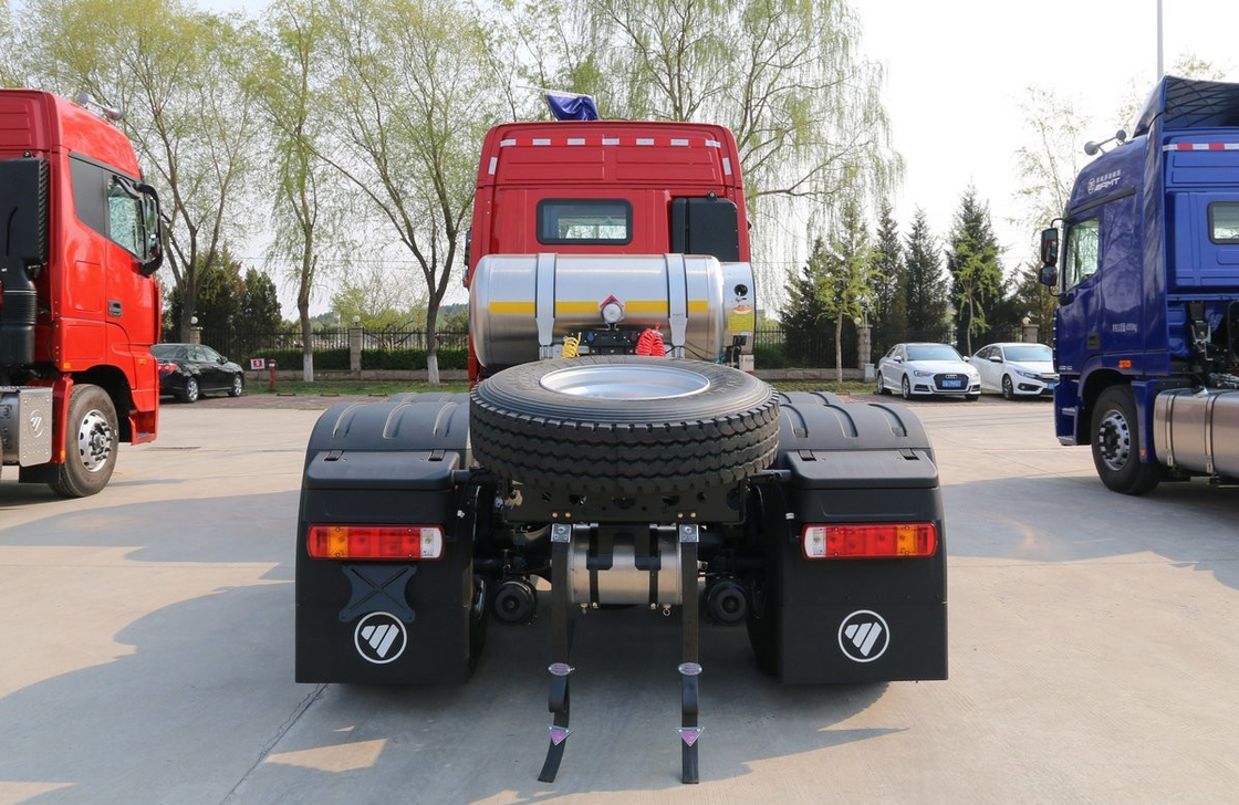 Motor de GNL Foton EST 460hp Rapido 12 marchas puxando 40 toneladas