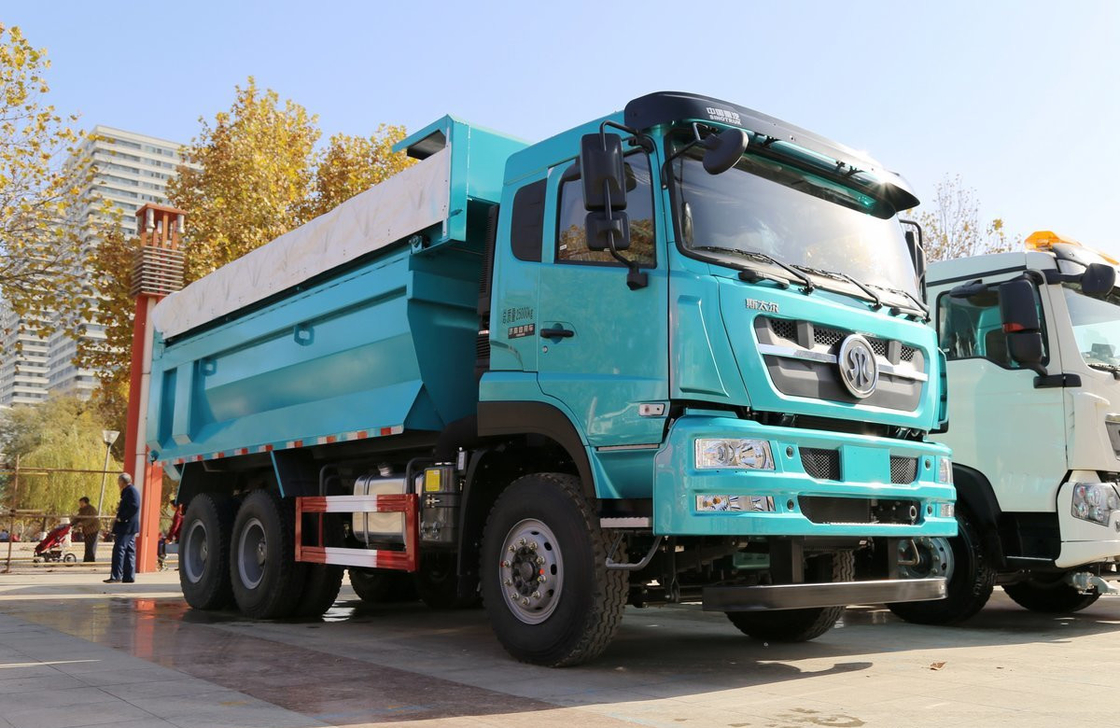 Caminhão de mineração Sino 380hp em linha de seis cilindros 8,7 metros de comprimento 6 * 4 Steyr D78 LHD / RHD