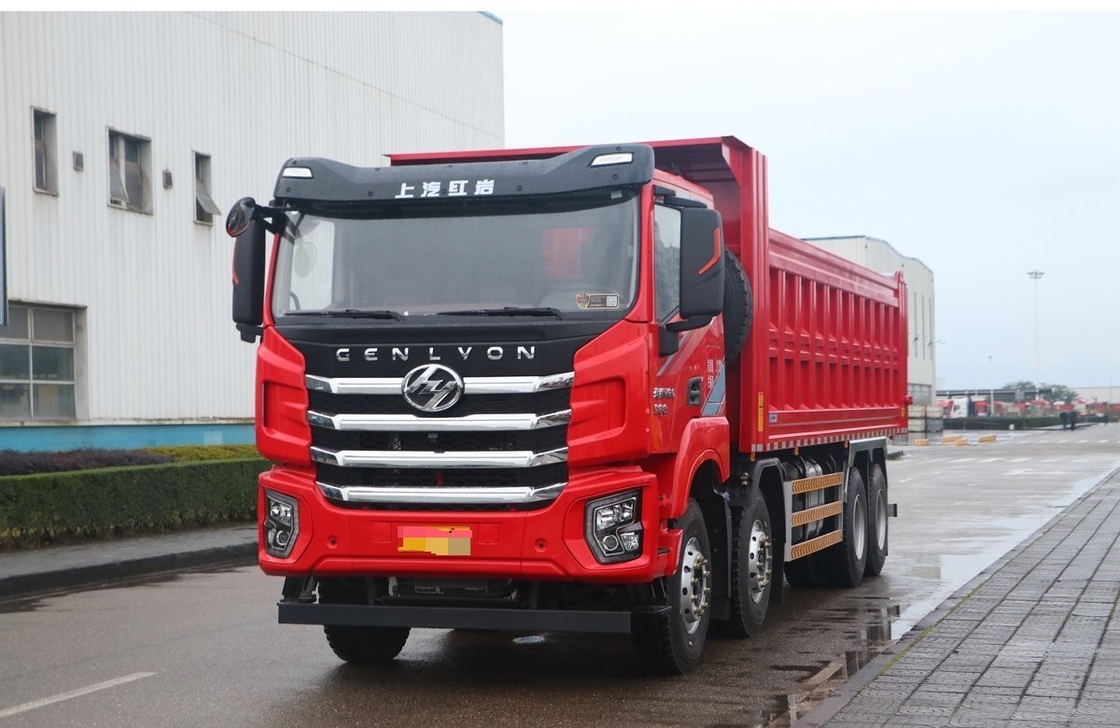 Hongyan 560hp C6 Carregamento 20 toneladas 12 Pneus Usados Carregador de carregamento de carregamento de carregamento de carregamento 8×4 LHD/RHD