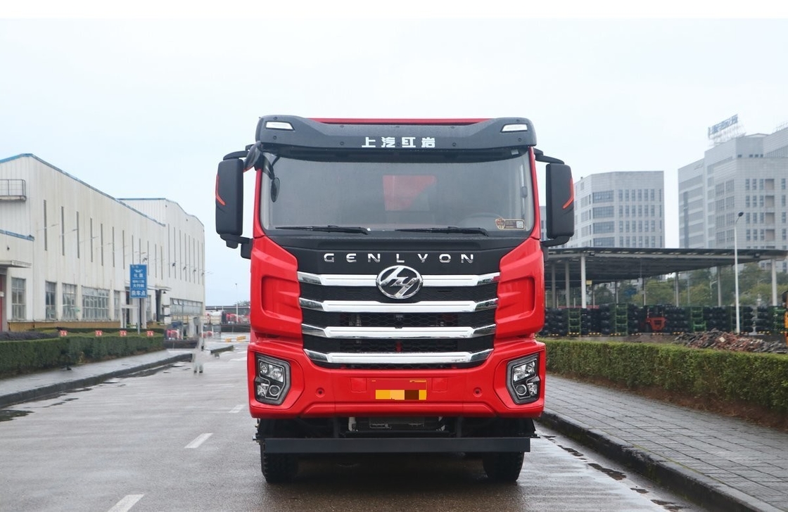 Hongyan 560hp C6 Carregamento 20 toneladas 12 Pneus Usados Carregador de carregamento de carregamento de carregamento de carregamento 8×4 LHD/RHD