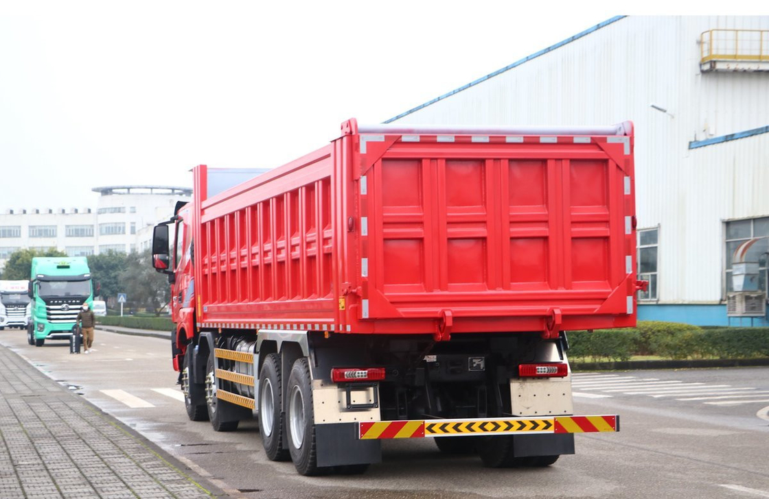 Hongyan 560hp C6 Carregamento 20 toneladas 12 Pneus Usados Carregador de carregamento de carregamento de carregamento de carregamento 8×4 LHD/RHD