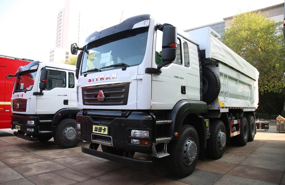 Sino Truck Dump Truck Tipper Novo SITRAK 5,8 metros Caixa 400hp Euro 5 Manual 12 marchas