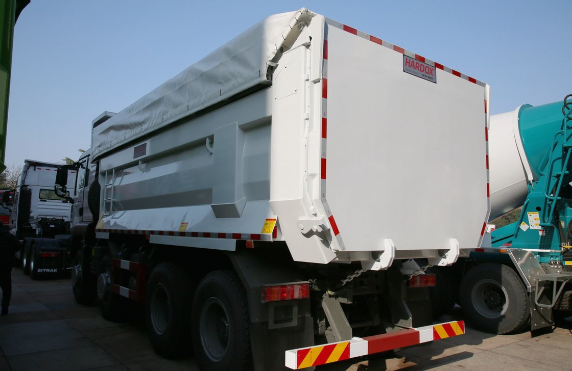 Sino Truck Dump Truck Tipper Novo SITRAK 5,8 metros Caixa 400hp Euro 5 Manual 12 marchas