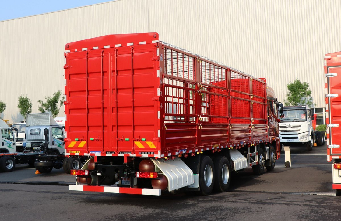 Caminhões de carga usados para venda na China Jiefang CNG 460hp Heavy Duty Single and Half Cab