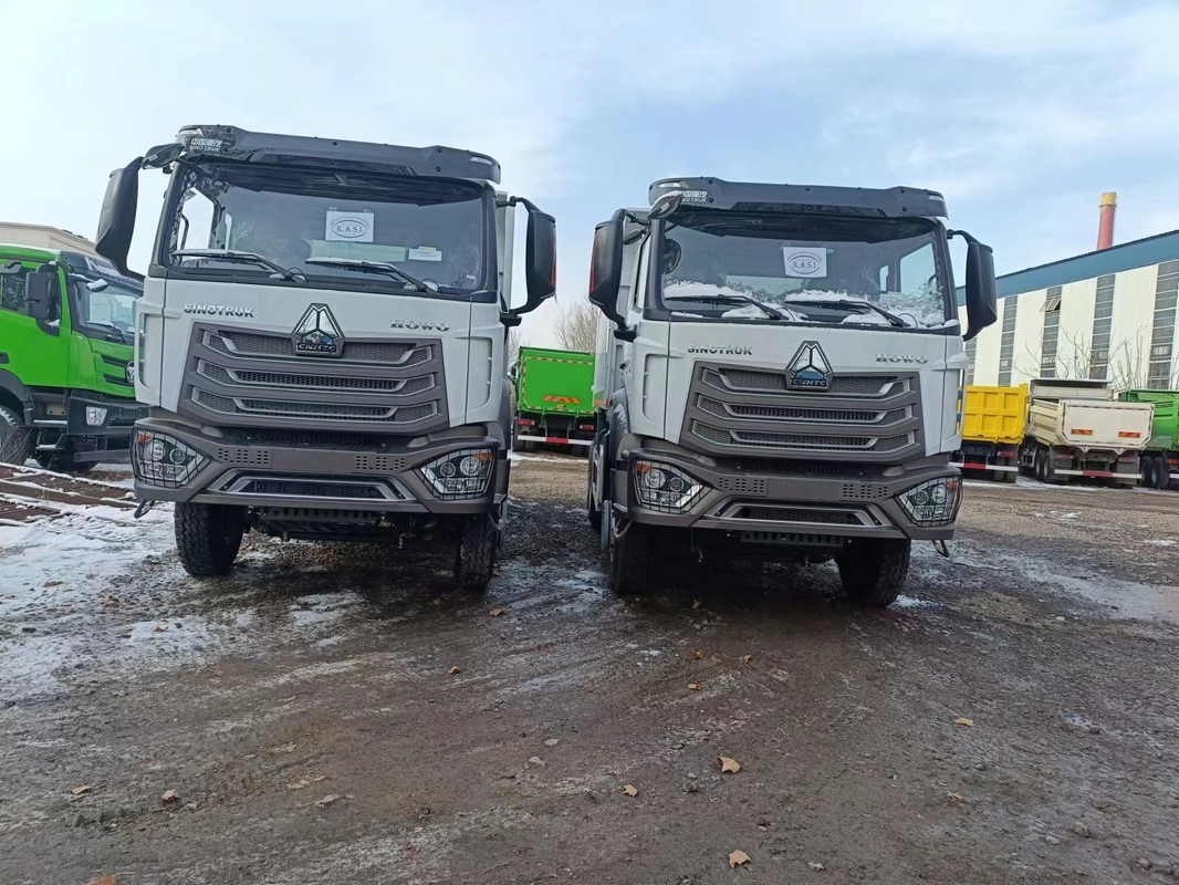 Howo Dump Truck 6x4 Novo motor Weichai de 400 hp Single and Half Cab Spring Leaf LHD/RHD