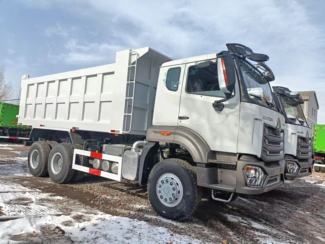 Howo Dump Truck 6x4 Novo motor Weichai de 400 hp Single and Half Cab Spring Leaf LHD/RHD