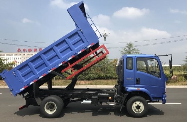 China Howo camiões para venda 4 * 2 eixo único 3,8 metros de comprimento caixa carregando 10 toneladas Eruo 2