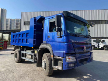 Howo Trucks For Sale Gana Carregamento 16 toneladas 300hp Muito potente Direção esquerda Euro 2