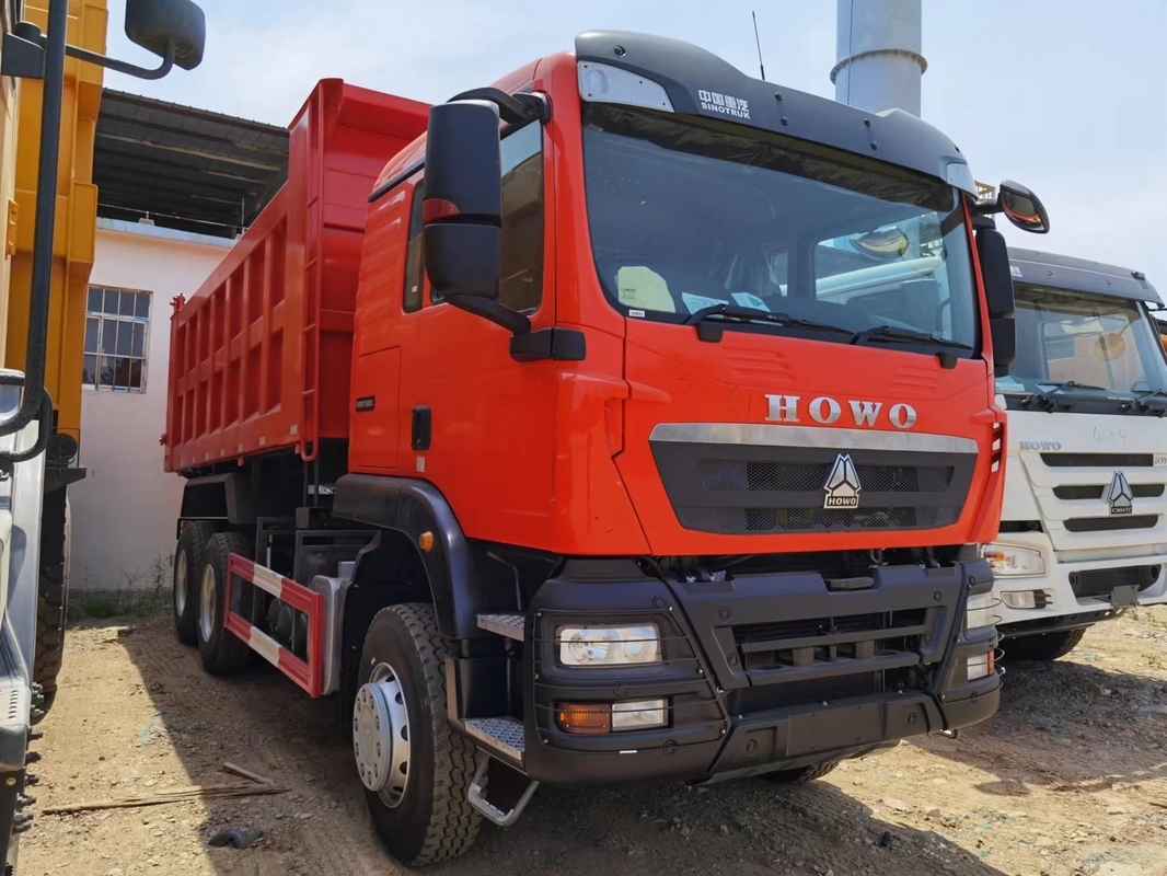 Howo Truck Euro 5 Howo 6*4 TX 336hp Novo Lado da frente Elevação hidráulica 10 pneus