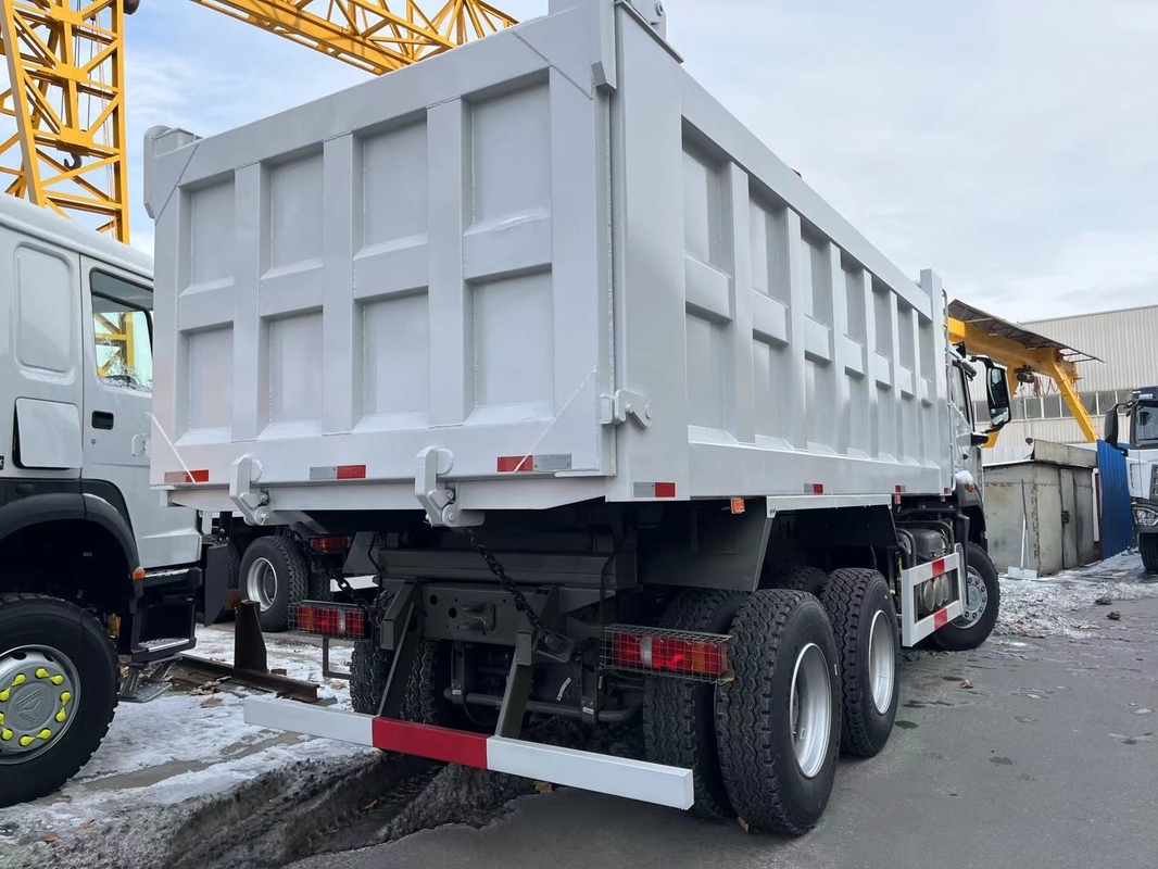 Camiões usados de carregamento diesel Howo 6*4 Dumper 380hp Weichai Hohan Modelo 20-40 toneladas Carregamento Euro 3