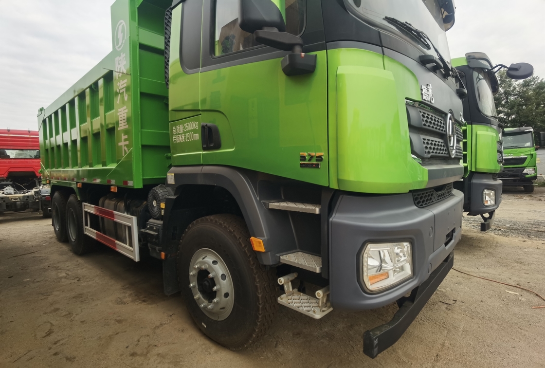 Caminhão de deslizamento de 40t Usado Shacman 6×4 X3000 Dumper Heavy Duty 375hp Weichai 2021 Ano
