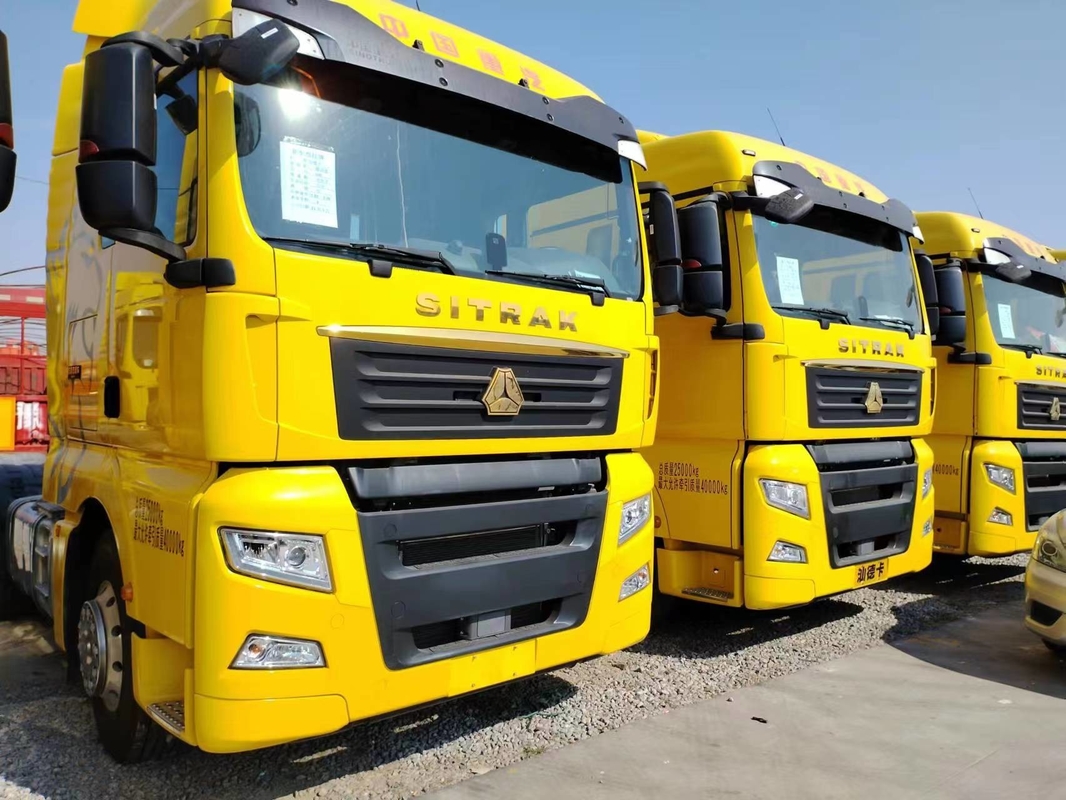 Caminhão Trailers Trator SITRAK 6*4 Cabeça de cavalo 2021 Ano Novo Condição 540hp Tejo alto