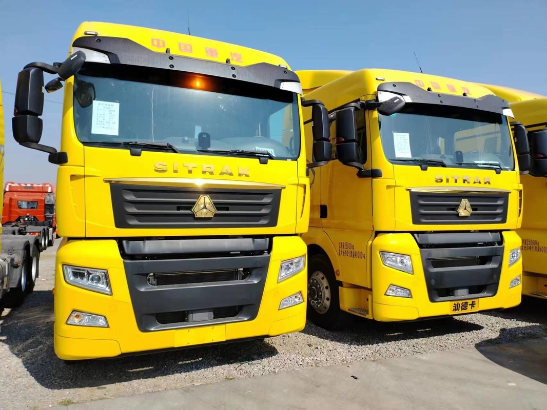 Caminhão Trailers Trator SITRAK 6*4 Cabeça de cavalo 2021 Ano Novo Condição 540hp Tejo alto