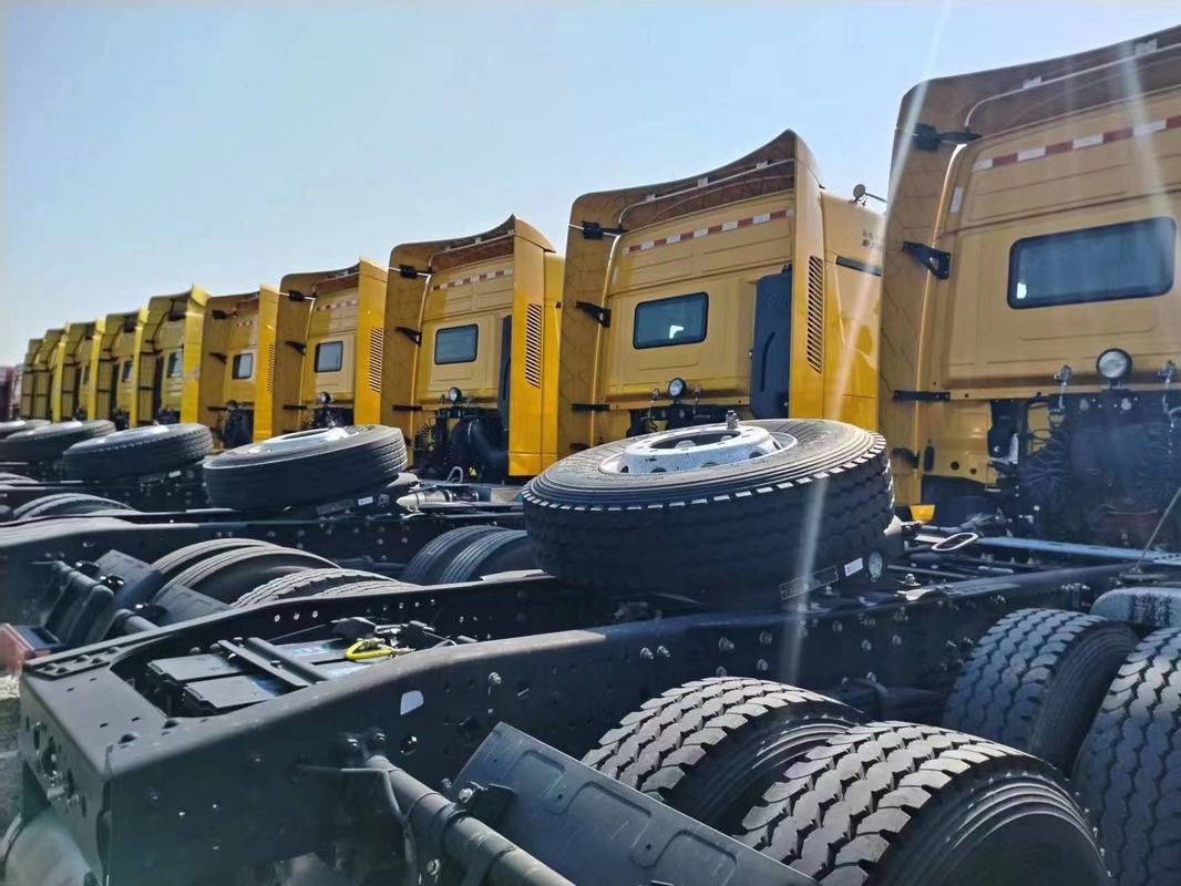 Novos caminhões-trator 6*4 Foton GTL Cavalo 510hp Amarelo Cor 10 Pneus Automático 2021 Ano