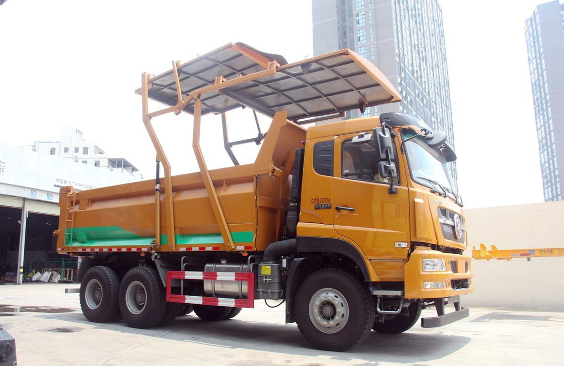 Caminhão Sino Nova Construção Urbana Resíduos 6*4 Drive Mode 10 Pneus baixo teto Direção esquerda