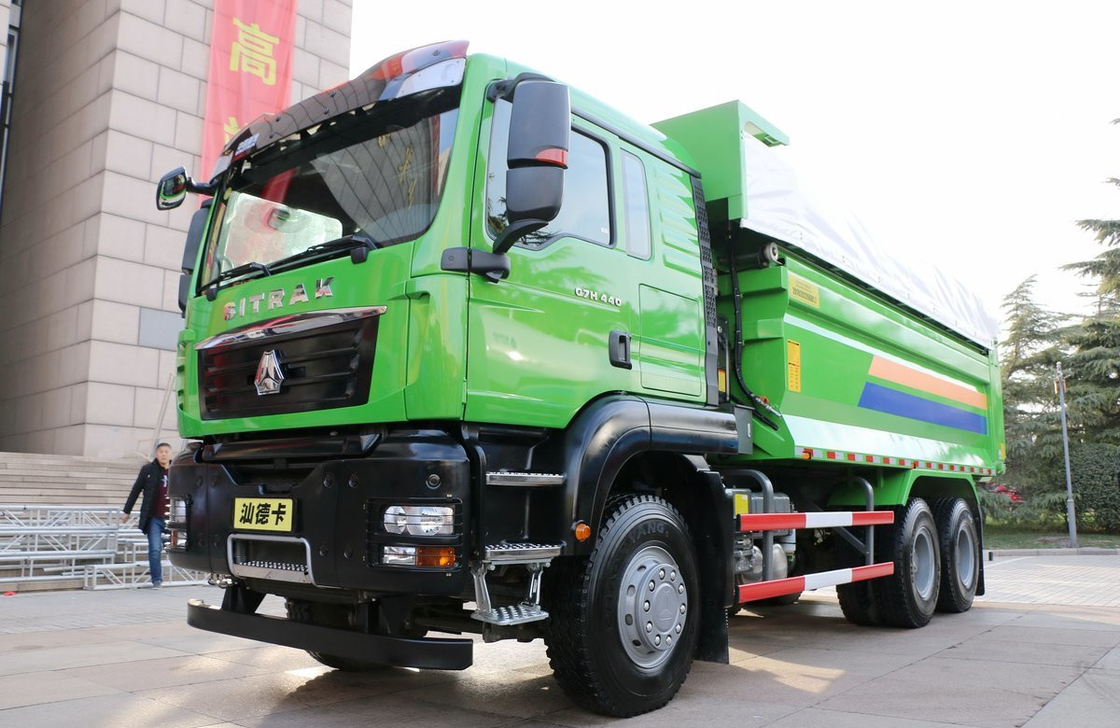 Caminhão de descarga para venda SITRAK G7H 6×4 Novo Euro 5 Emissão Mineração Transporte Carregamento 30 toneladas