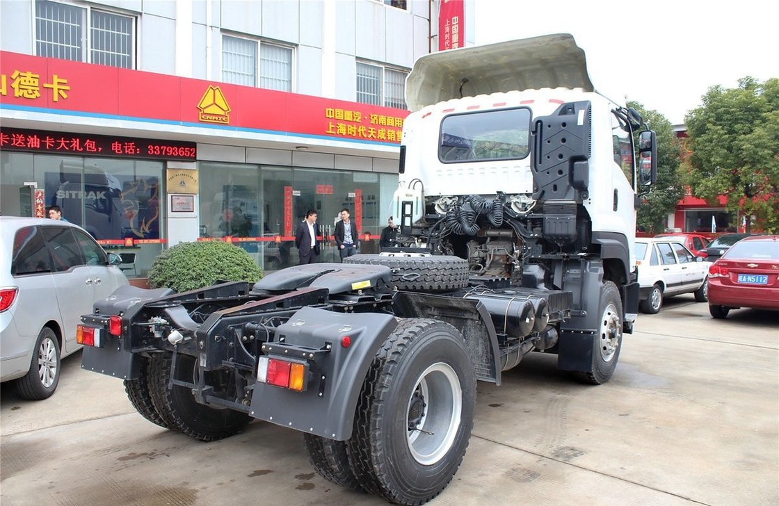 4x2 Tractor Truck Single Deff ISUZU Mover Deisel Motor 350hp Euro 4 Singe de Emissão e Meia Cabina