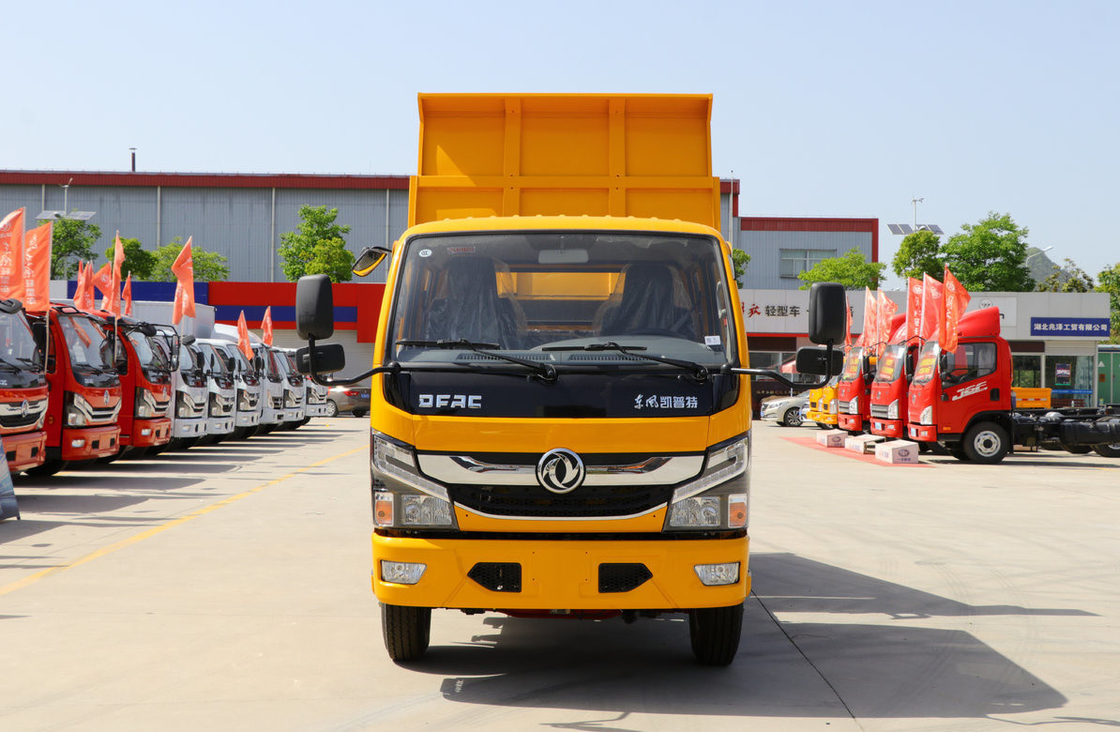 Mini Dump Truck para Venda Euro 5 Emissão Marca Chinesa Tipper Cabina Dupla 4 * 2 modo de condução