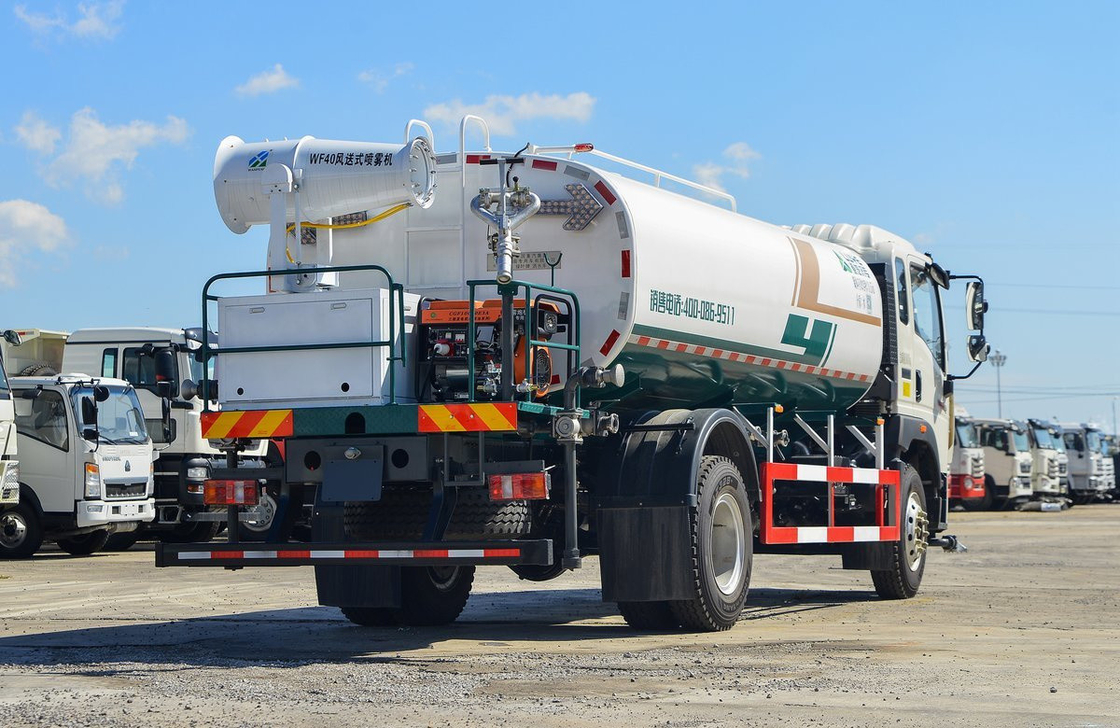 Caminhão-tanque de água 4x2 Sinotruck Howo Weichai 220hp Duplo pneus traseiros Cabina de fila única