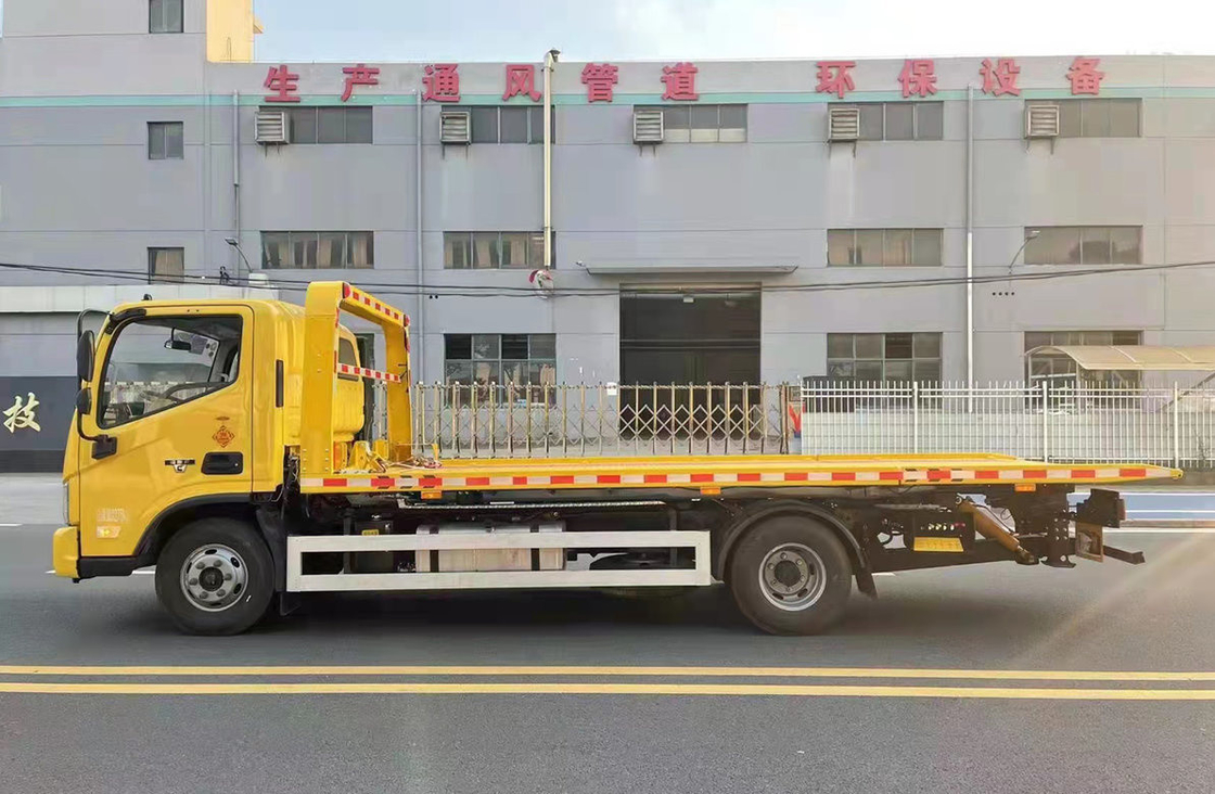 Novo caminhão destroçador Foton 4 * 2 caminhão de reboque 3800mm Base de rodas 3 toneladas de capacidade de carga