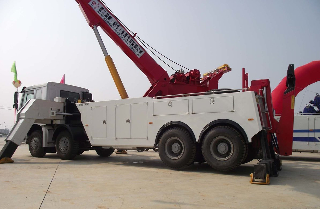 Caminhão de reboque Marca chinesa Sinotruck Howo 8*4 Caminhão de reboque 6-12 toneladas Euro 3 Emissão