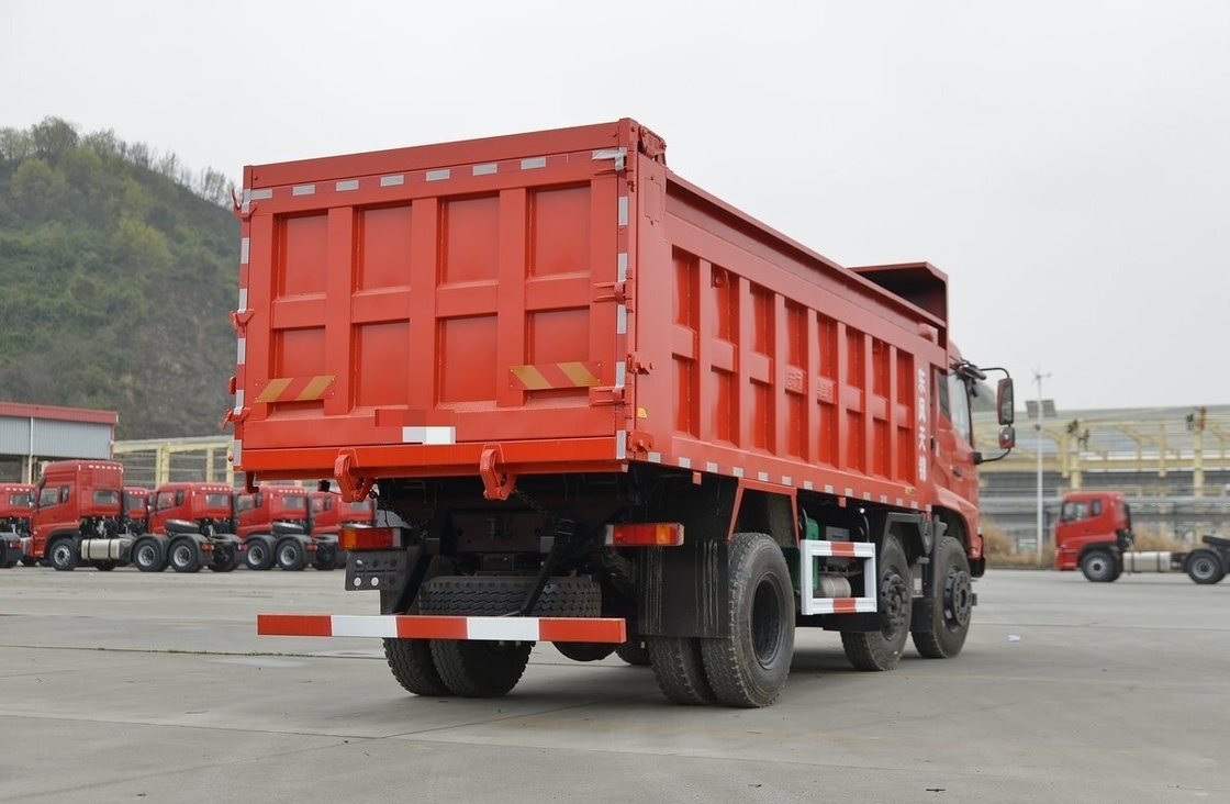 Min Dump Truck para venda Dongfeng 6*2 Tianjin Tipper 260hp Yuchai Motor Direção à esquerda
