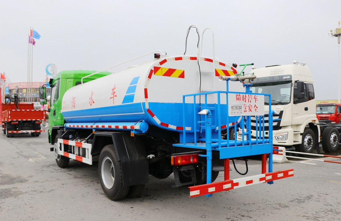 Caminhão-tanque de água 10000 litros Modo de condução 4×2 de eixo único Dayun Sprinkler Yuchai Motor