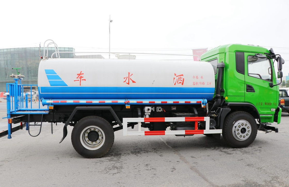 Caminhão-tanque de água 10000 litros Modo de condução 4×2 de eixo único Dayun Sprinkler Yuchai Motor
