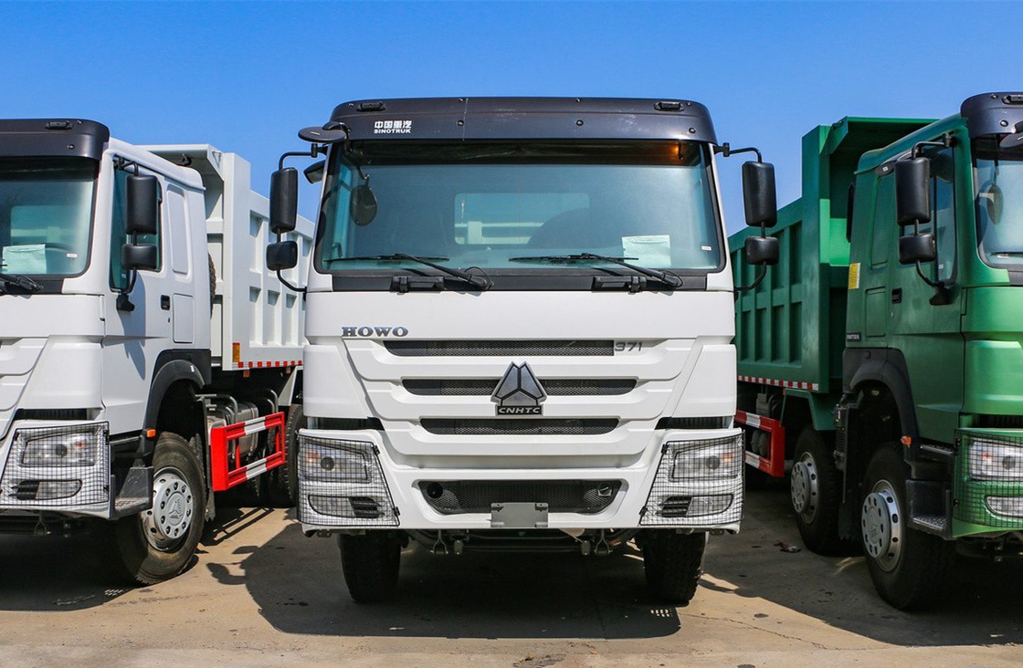 Caminhão Sino Usado 6×4 Caminhão Howo 371hp Euro 3 Usar na África 6.8 metros de comprimento Caixa