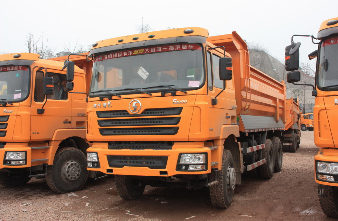Caminhão 6*4 Shacman F3000 Eruo 3 310hp Weichai caixa em forma de U carregando 30 toneladas LHD&RHD