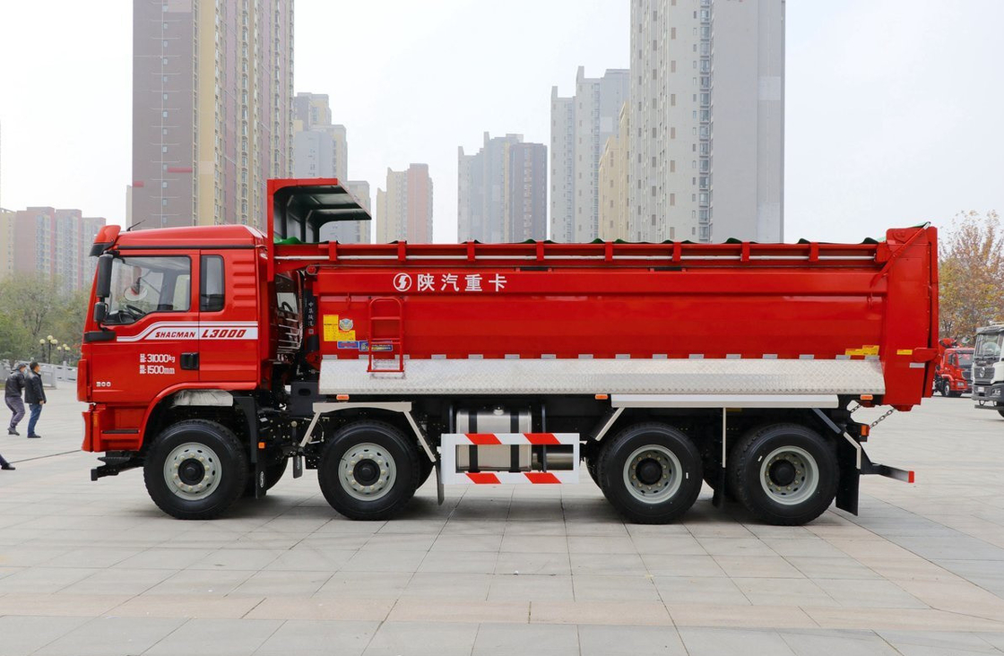 50 toneladas camiões de lixo para venda 8 × 4 Shacman L3000 rápida 10 velocidades de transmissão manual 300 hp