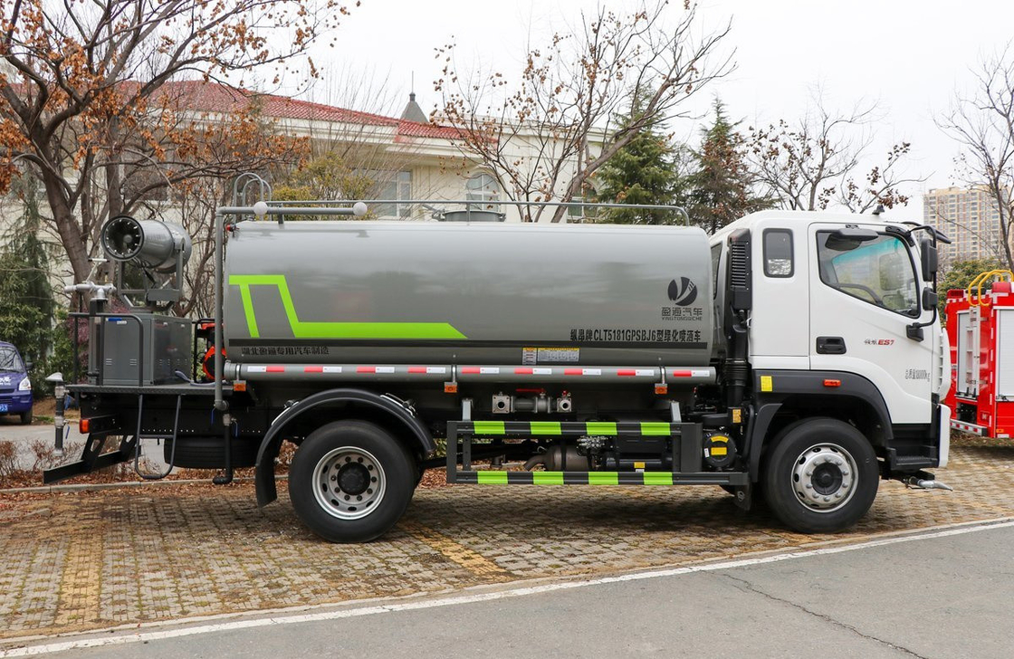 4x2 caminhão de borrifos de água de cabina única e meia marca chinesa Foton 11,5m3 Capacidade de tanque
