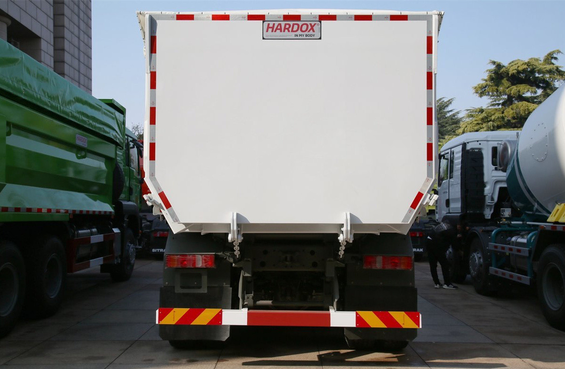 Caminhão de descarga para caminhão de sinos Sitrak Carregamento de 40 toneladas 8*4 Caixa de tipo U de cor branca