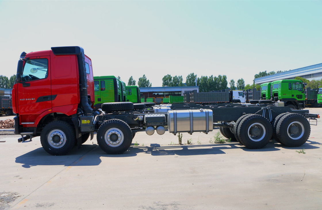 Novo caminhão Howo de 40 toneladas instalado com 8m Box Cab Howo TH7 Tipper 540hp Sinotruck Motor