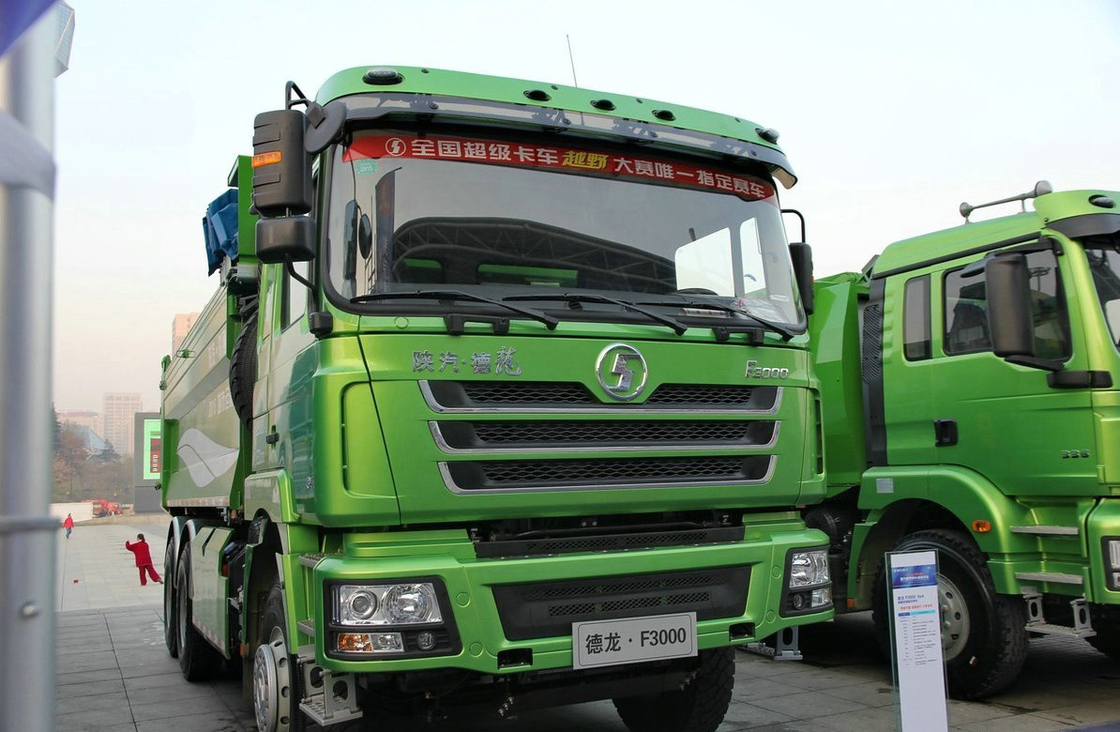 Caminhão de descarga para venda Cummis Motor 345hp Shacman Tipper Caminhão 6 * 4 Drive Mode LHD & RHD