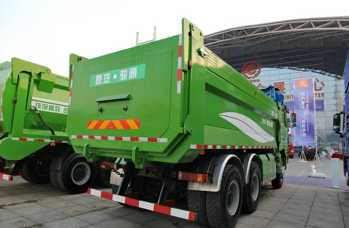 Caminhão de descarga para venda Cummis Motor 345hp Shacman Tipper Caminhão 6 * 4 Drive Mode LHD & RHD