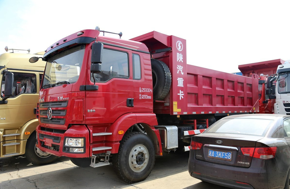 Caminhão de descarga usado para venda Euro 4 Emissão Shacman M3000 Modelo Carregamento 20 toneladas Single Sleeper