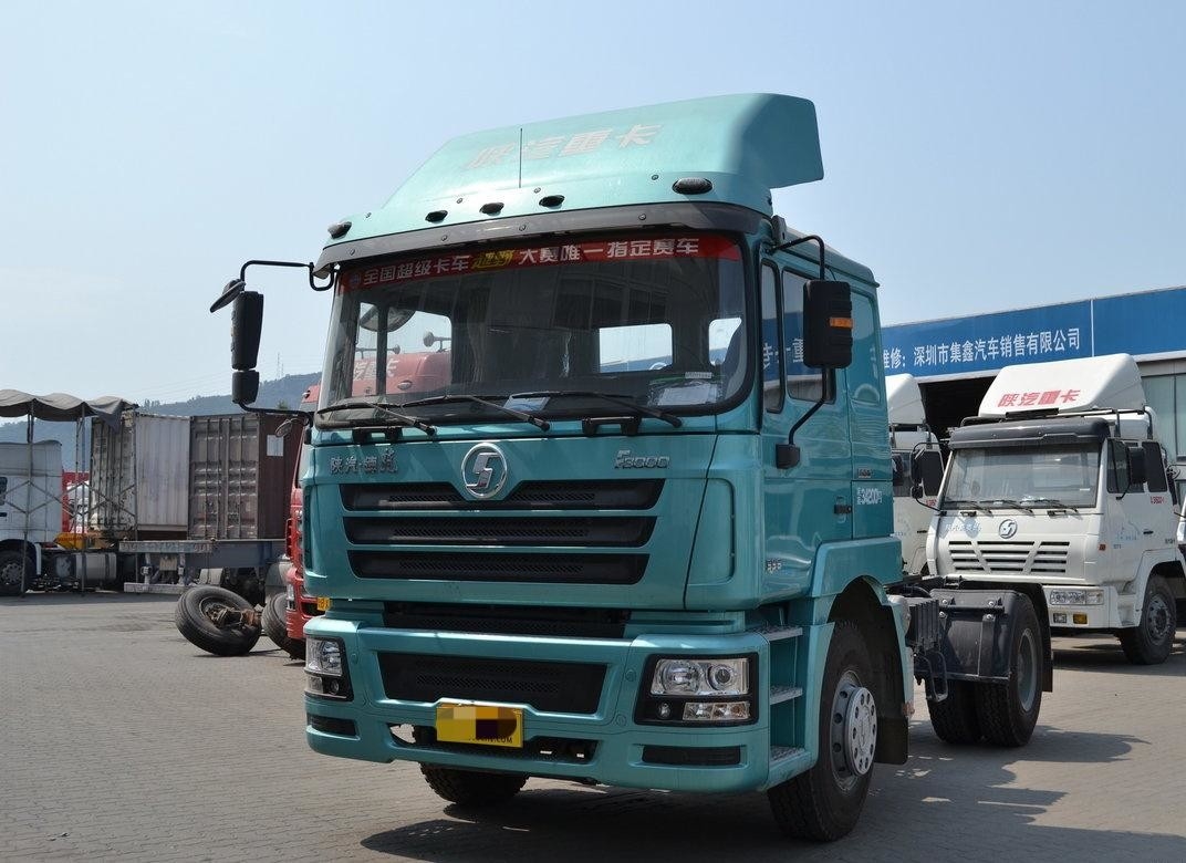 Trator 4×2 Nova Shacman Cabeça de cavalo Weichai 336hp Euro 3 Emissão Cabina única e meia