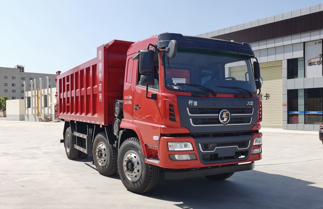 Caminhão de descarga Cebu Para Shacman X6 Tipper 220hp Motor Yuchai Com 8 rodas FAST 10 velocidades