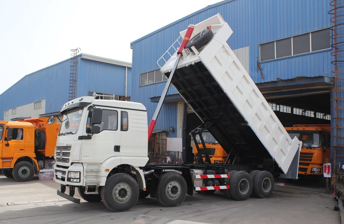 Venda de camião de descarga de pedreira 8*4 Shacman Tipper M3000 Carregamento de 30 toneladas Transporte rodoviário