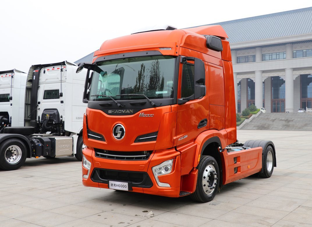 Tractor Trailer Truck Brand New 4*2 Shacman H6000 Single Axle Weichai 430hp Uma fila e meia