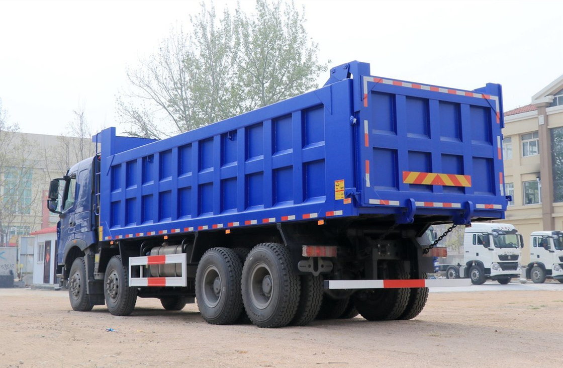 Howo Tipper Truck 12 Pneus Howo T7 Dumper Leaf Spring 440hp 30-50 toneladas Carga útil Caixa espessada