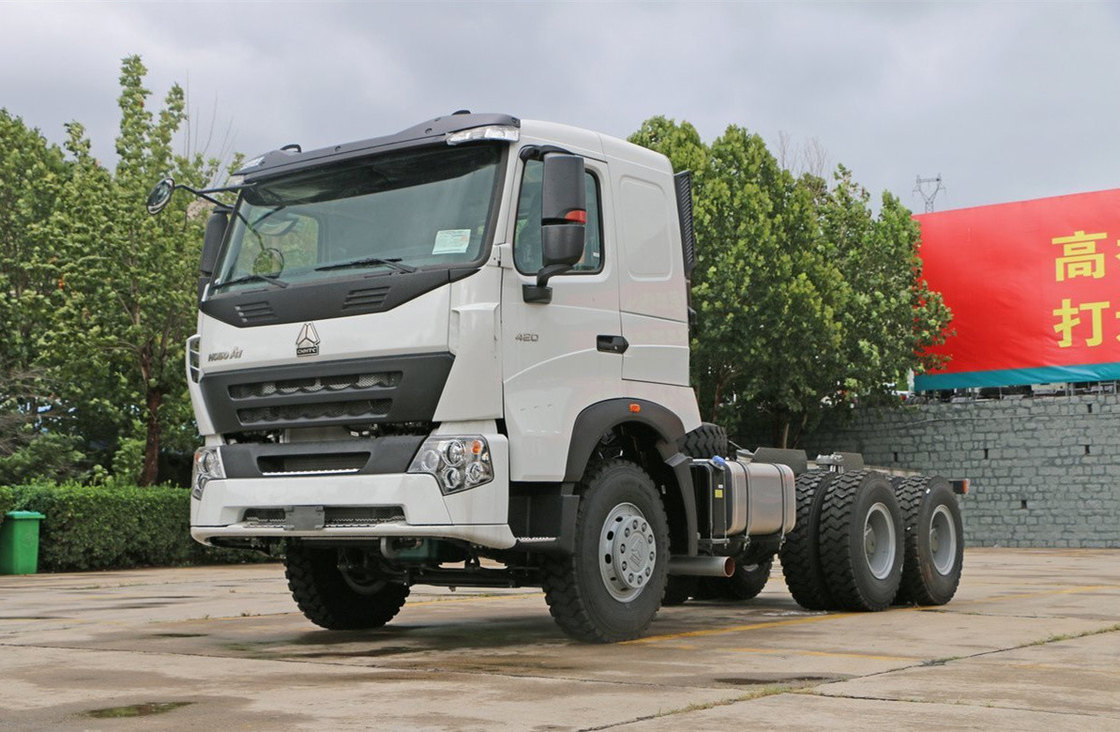 Howo Dump Truck 2023 Cabina plana com cama 6 * 4 Howo A7 Chassis Euro 4 Emissão 420HP