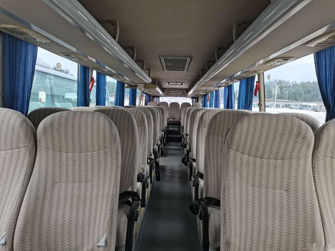 Ônibus usado do transporte de passageiro da mão do negociante segundo do ônibus com o ônibus diesel do Euro 3 do Euro 2 da C.A.