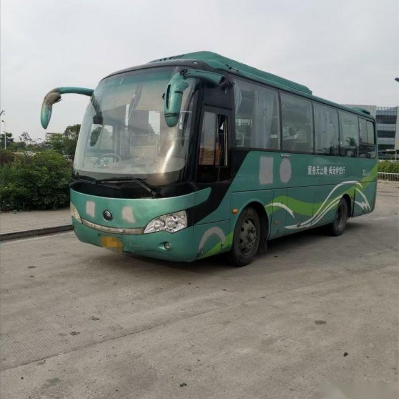 ZK6938H9 Blue Used Yutong Buses 39 assentos Used Journey Bus 2010 ano Grande desempenho
