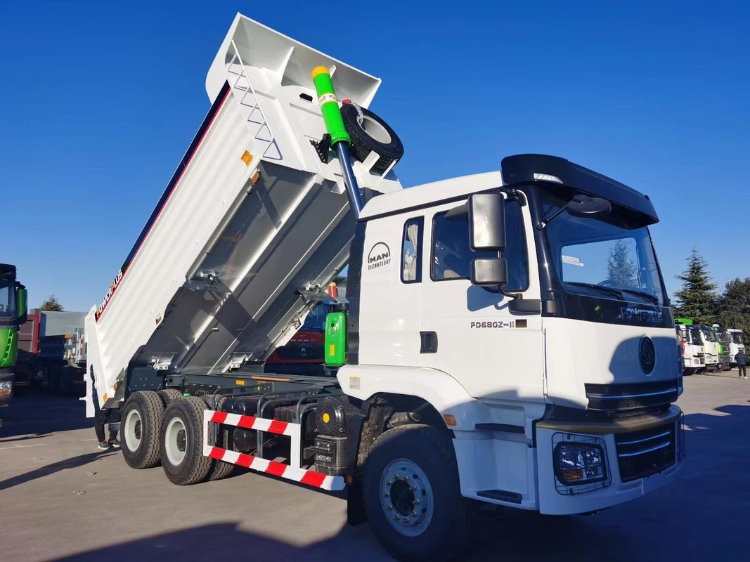 Usados caminhões Shacman E3 caminhão de lixo 2024 ano Cummins motor 385hp Uso na África