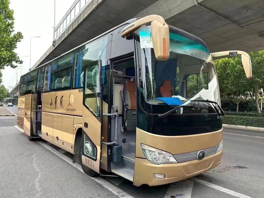 ZK6119 Yutong Used Passenger Bus / 53-seat Double-door Left-Hand Drive Luxury Bus