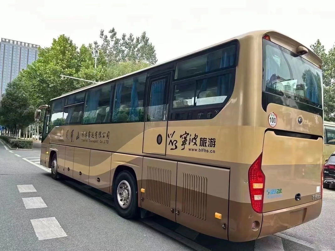 ZK6119 Yutong Used Passenger Bus / 53-seat Double-door Left-Hand Drive Luxury Bus