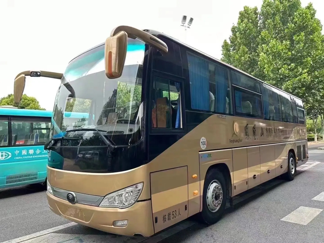 ZK6119 Yutong Used Passenger Bus / 53-seat Double-door Left-Hand Drive Luxury Bus
