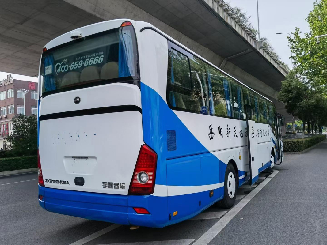 ZK6122 Yutong Used Passenger Bus / 59-seater Double-door Left-Hand Drive Bus Euro 4